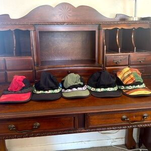 Lot of 5 Kavu Hats with Mesh Backing